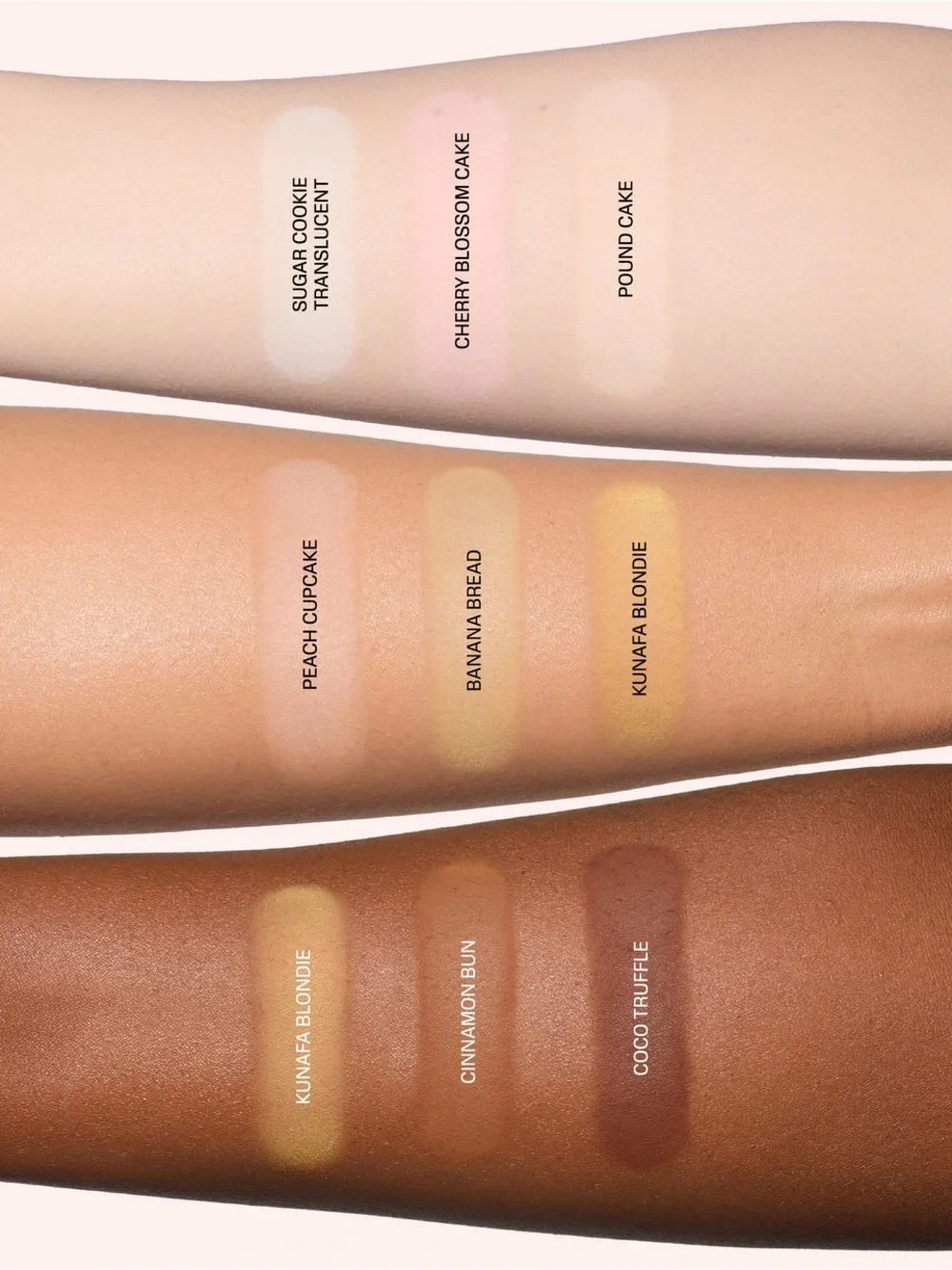 HUDA BEAUTY Easy Bake Pressed Airbrush Matte Powder In Peach CupCake